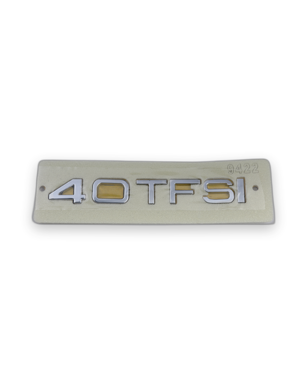 40 TFSI Ölçü: 147x20 mm Krom Bagaj Yazısı Audi Uyumlu