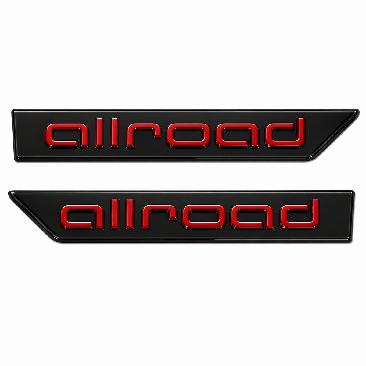 allroad Çamurluk R-L Kırmızı Bagaj Yazısı Audi Uyumlu