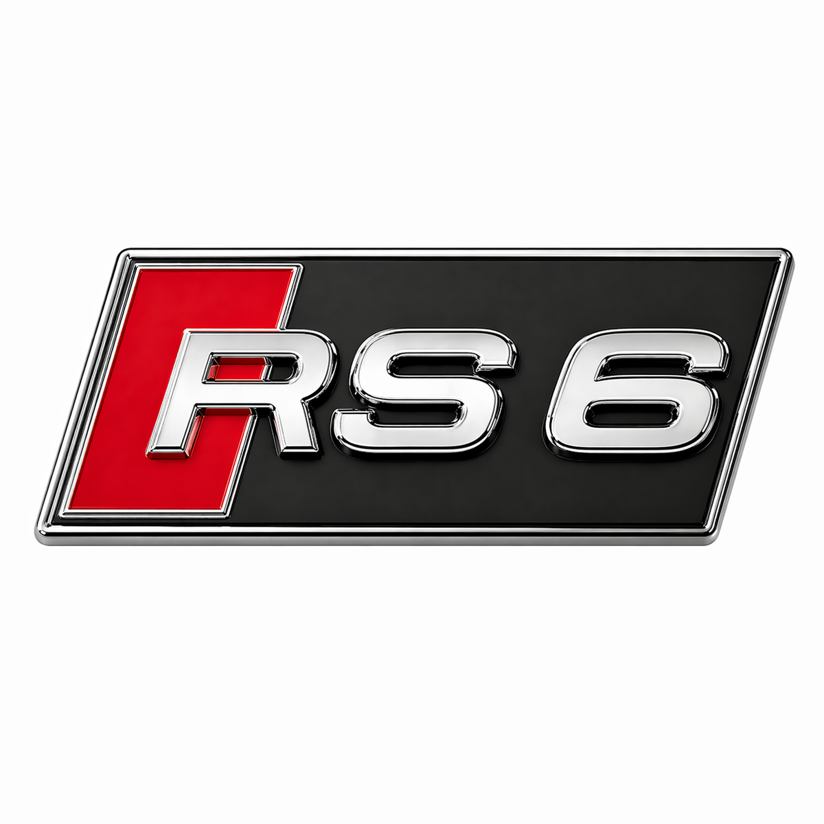 RS6 Ön panjur için Krom Ön Panjur Yazısı Audi Uyumlu