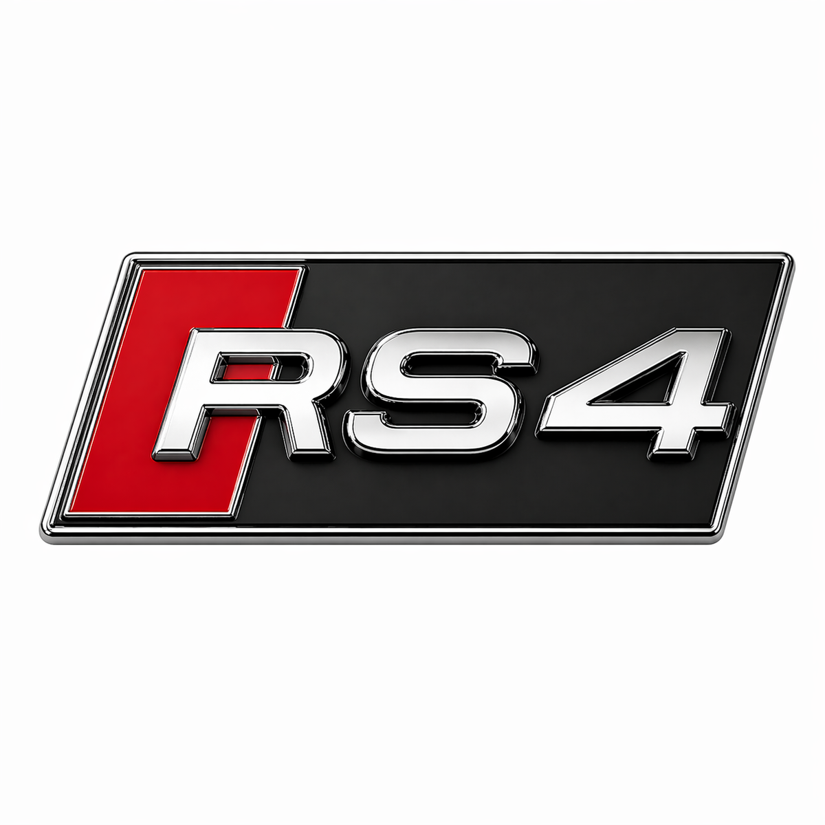 RS4 Ön panjur Krom Yazı Audi Uyumlu