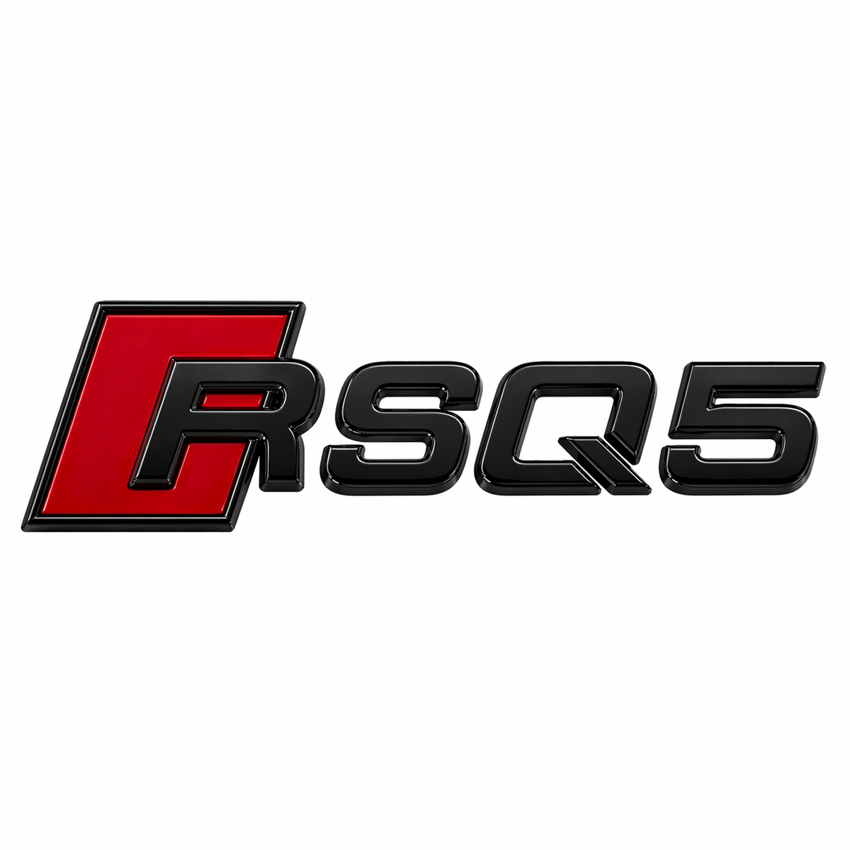 RS Q5 Siyah Bagaj Yazısı Audi Uyumlu