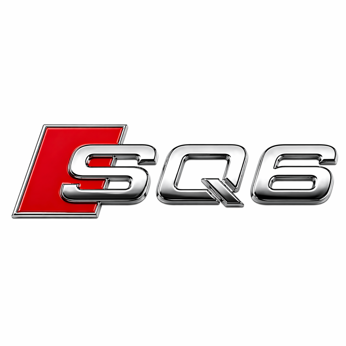 S Q6 Krom Bagaj Yazısı Audi Uyumlu