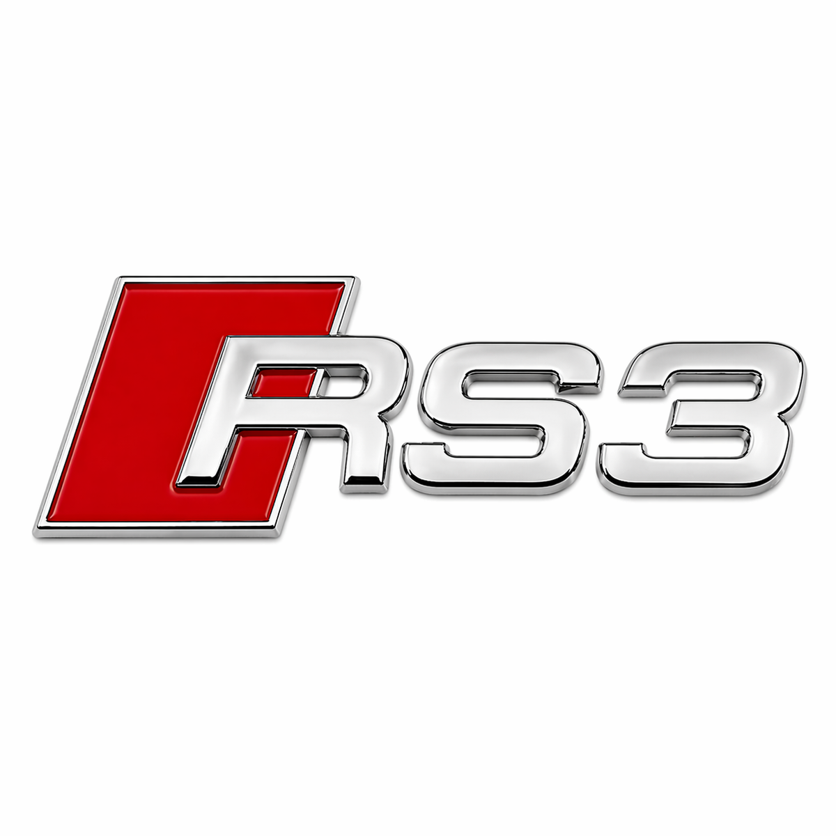 RS3 Krom Bagaj Yazısı Audi Uyumlu