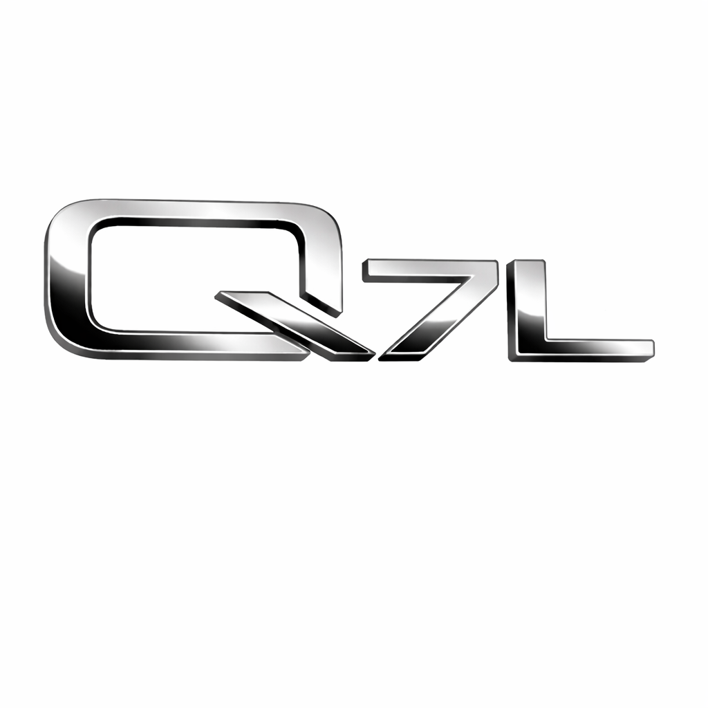 Q7L Krom Bagaj Yazısı Audi Uyumlu