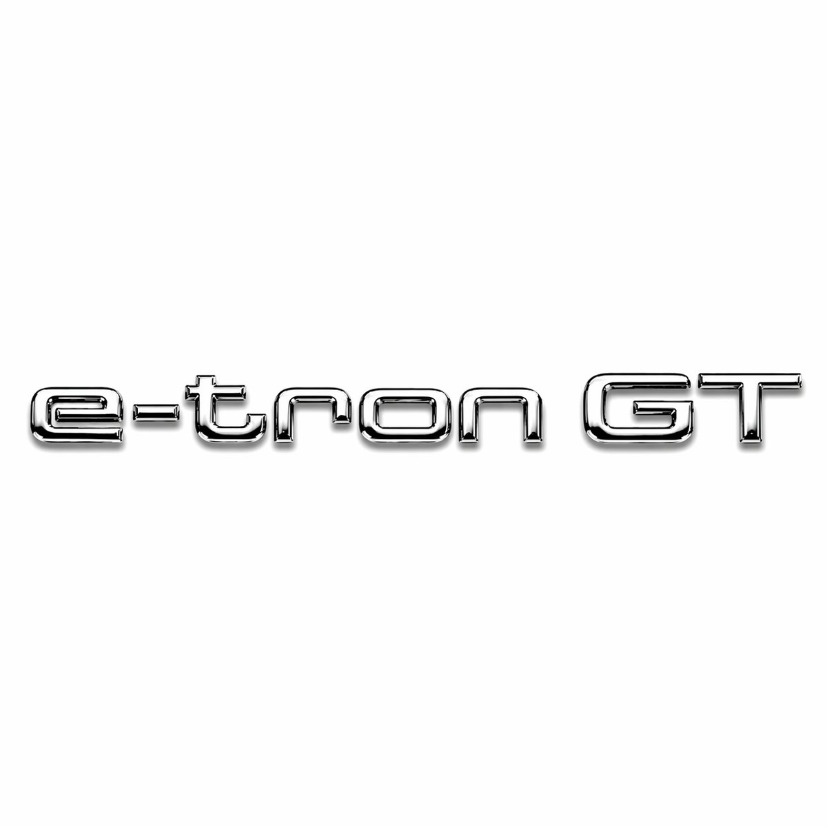 e-tron GT Krom Bagaj Yazısı Audi Uyumlu