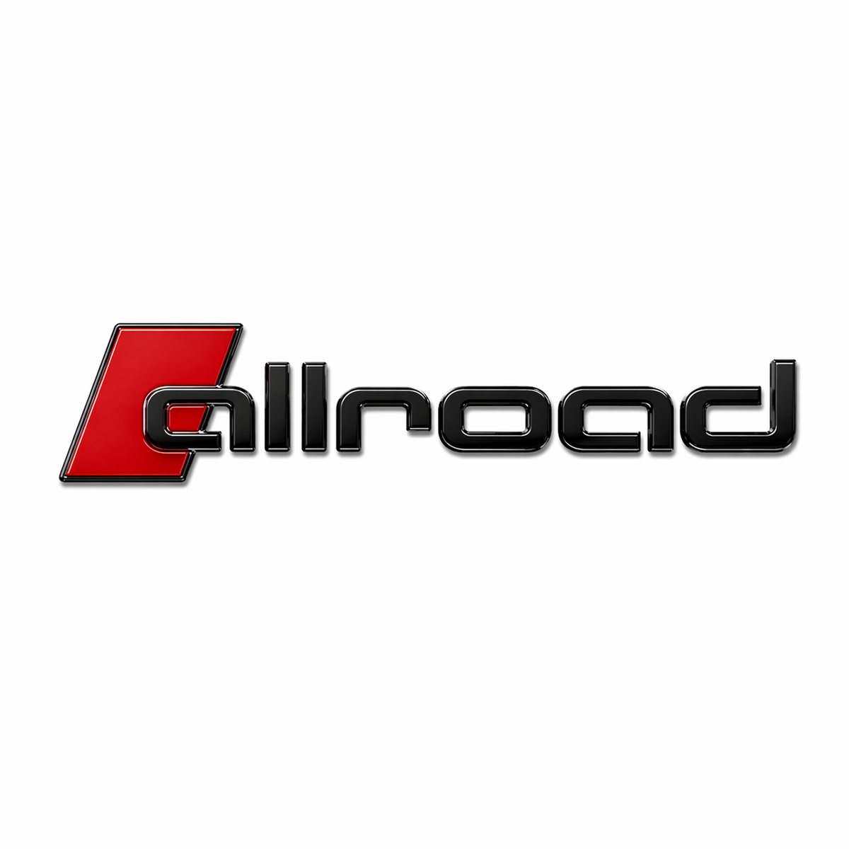 allroad Siyah Bagaj Yazısı Audi Uyumlu