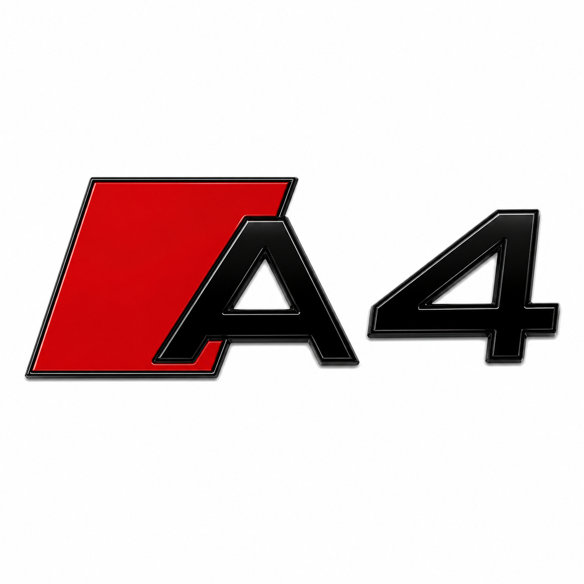 A4 2024-2025 Siyah Bagaj Yazısı Audi Uyumlu