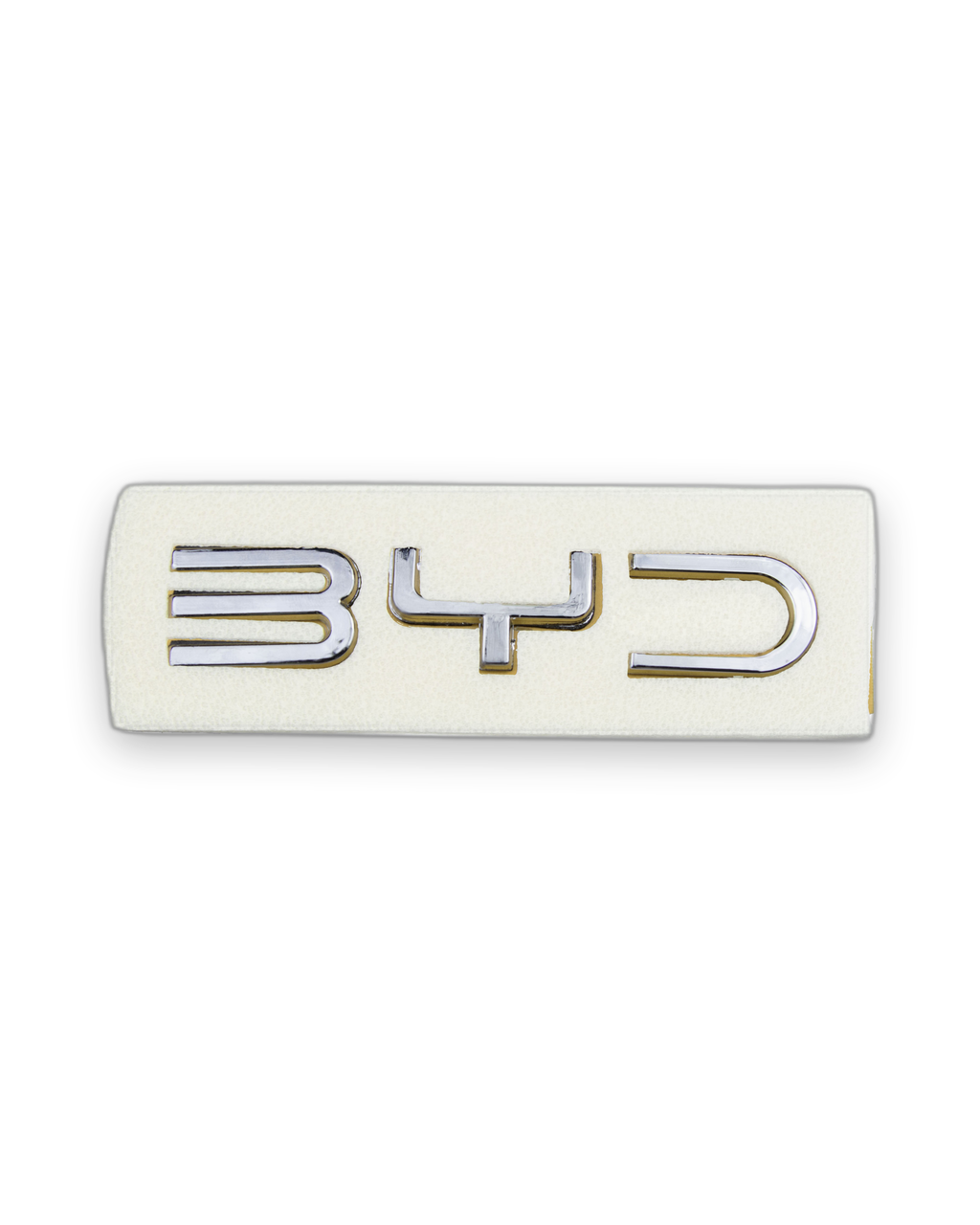 BYD Küçük Krom Bagaj Yazısı Byd Uyumlu