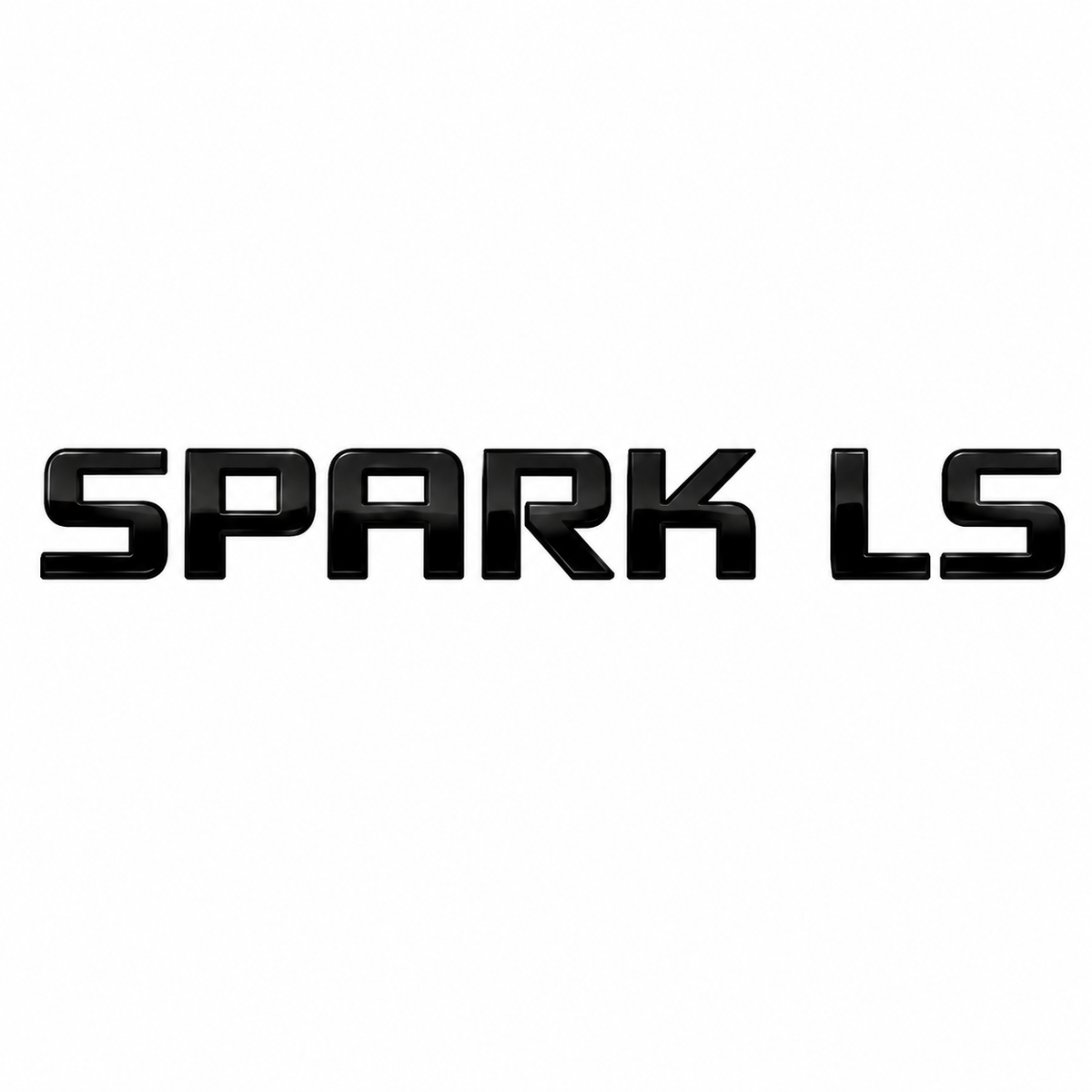 Spark LS Siyah Bagaj Yazısı Chevrolet Uyumlu