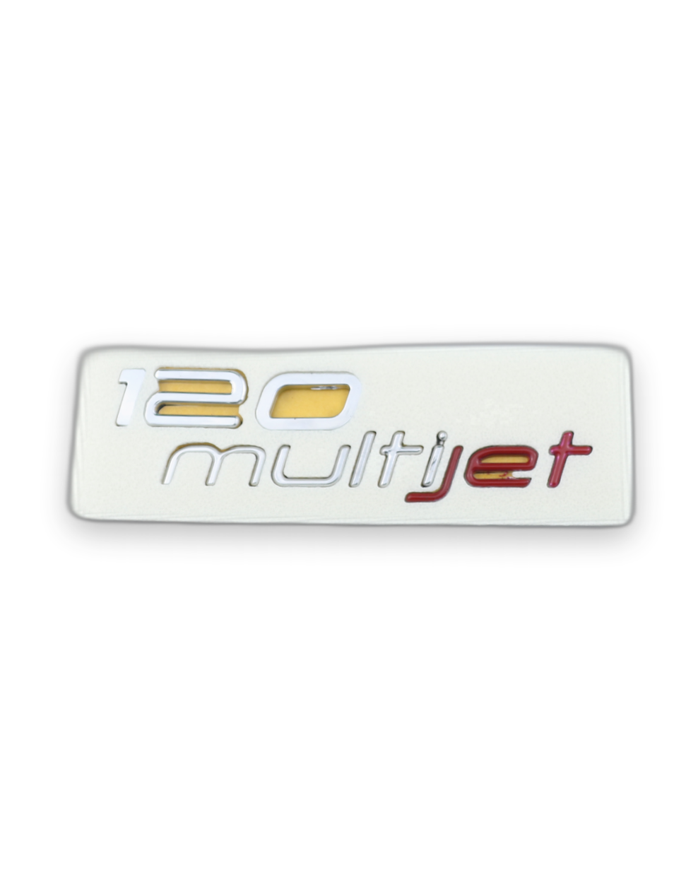 120 Multijet Krom Kırmızı Bagaj Yazısı Fiat Uyumlu
