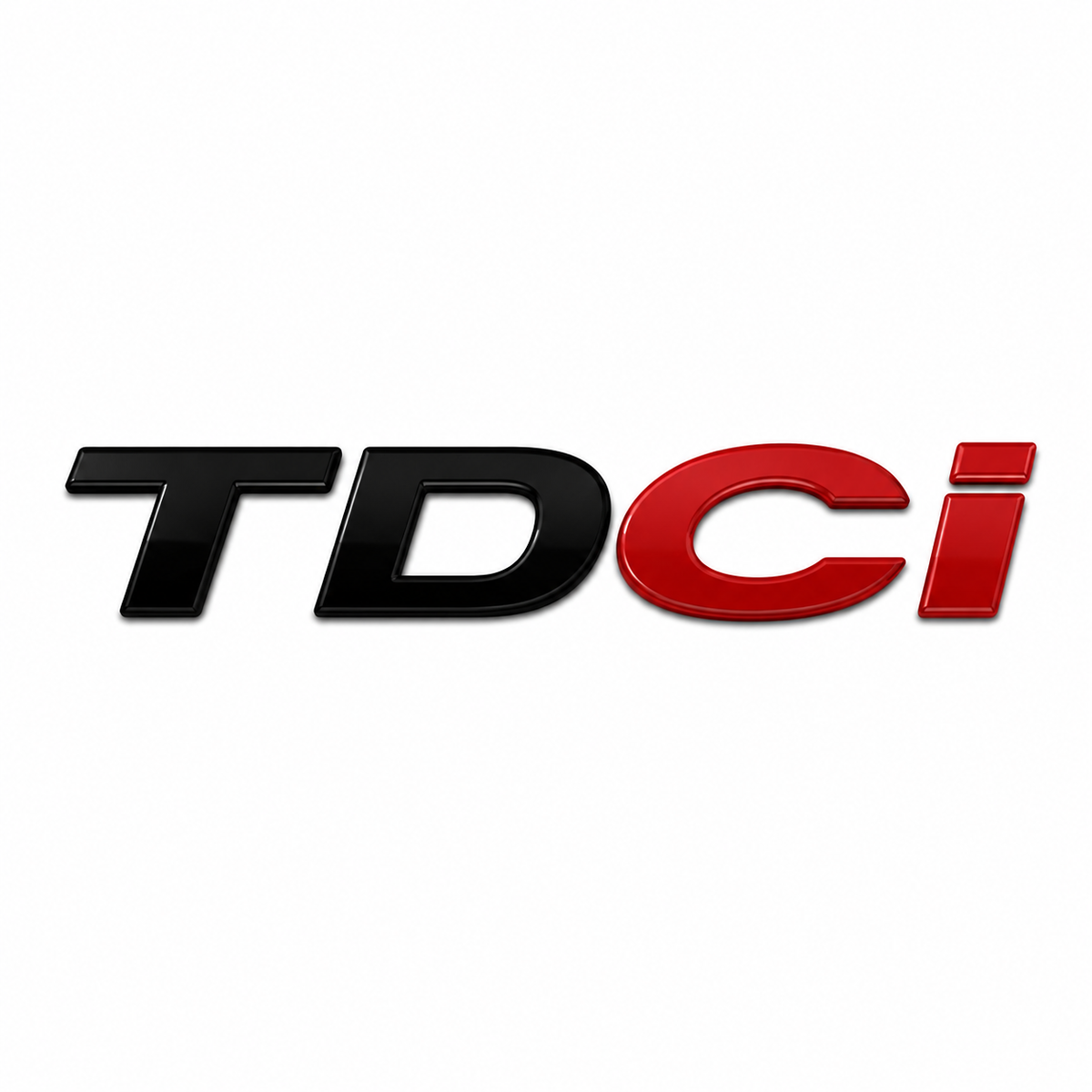 TDCİ Siyah Kırmızı Bagaj Yazısı Ford Uyumlu