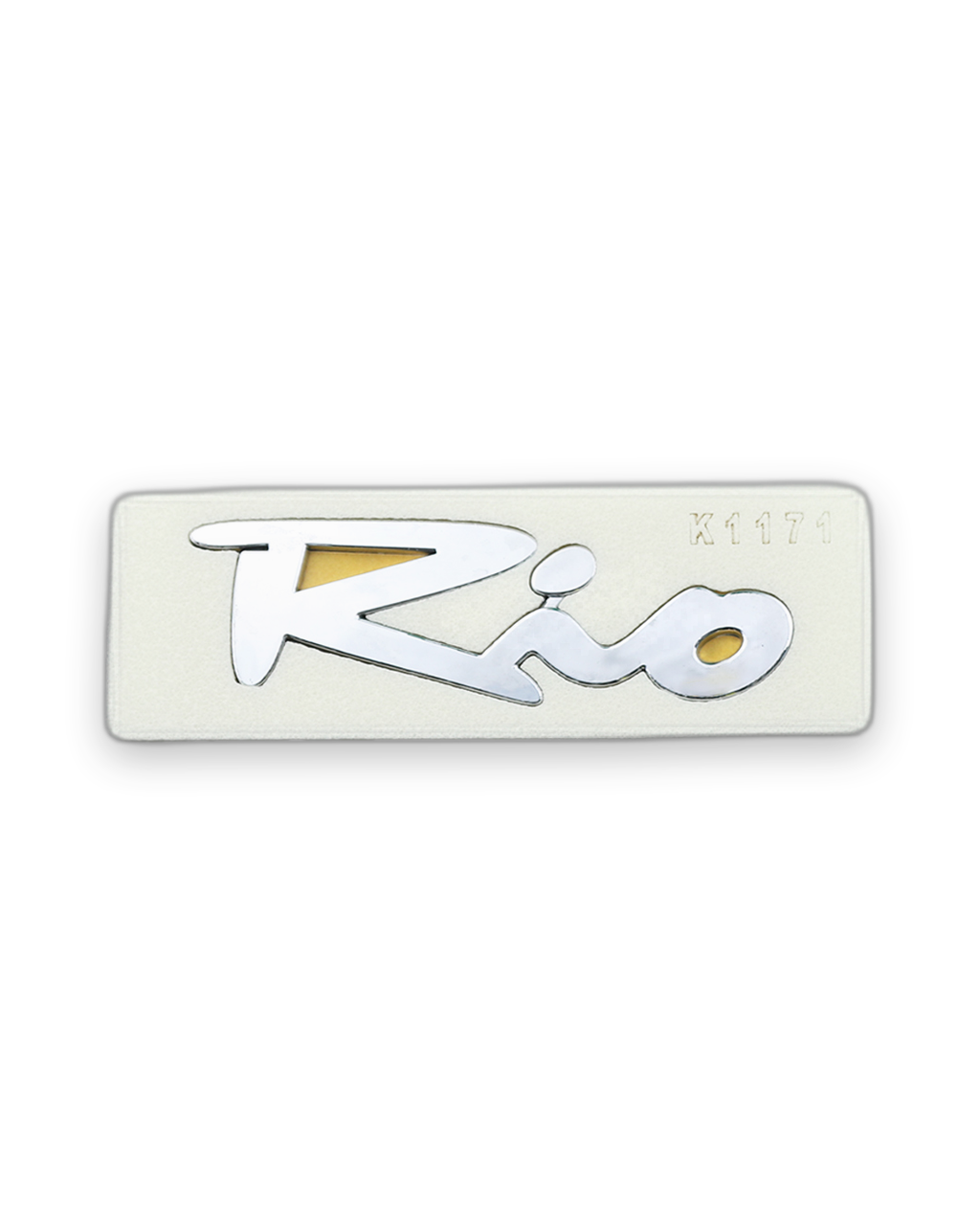 Rio Orta kasa, 2000-2005 Krom Bagaj Yazısı Kia Uyumlu