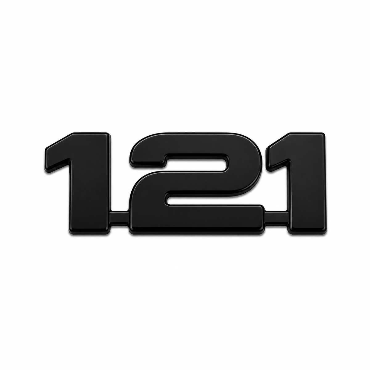 121 Siyah Bagaj Yazısı Mazda Uyumlu