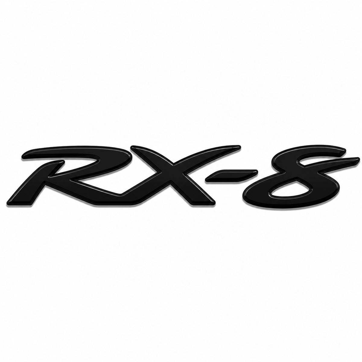 RX-8 Siyah Bagaj Yazısı Mazda Uyumlu