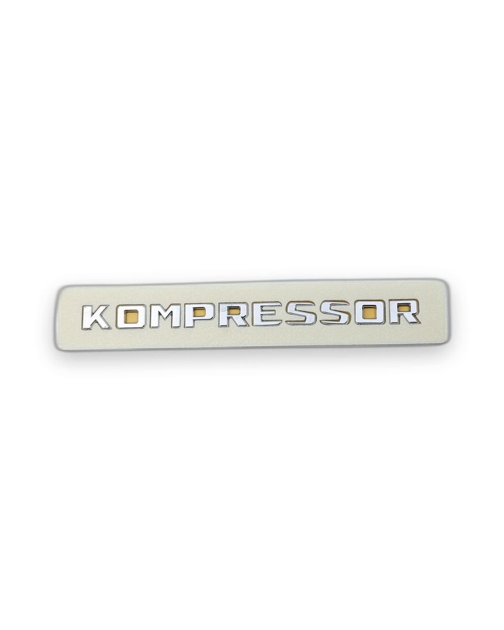 Kompressor Krom Bagaj Yazısı Mercedes-Benz Uyumlu