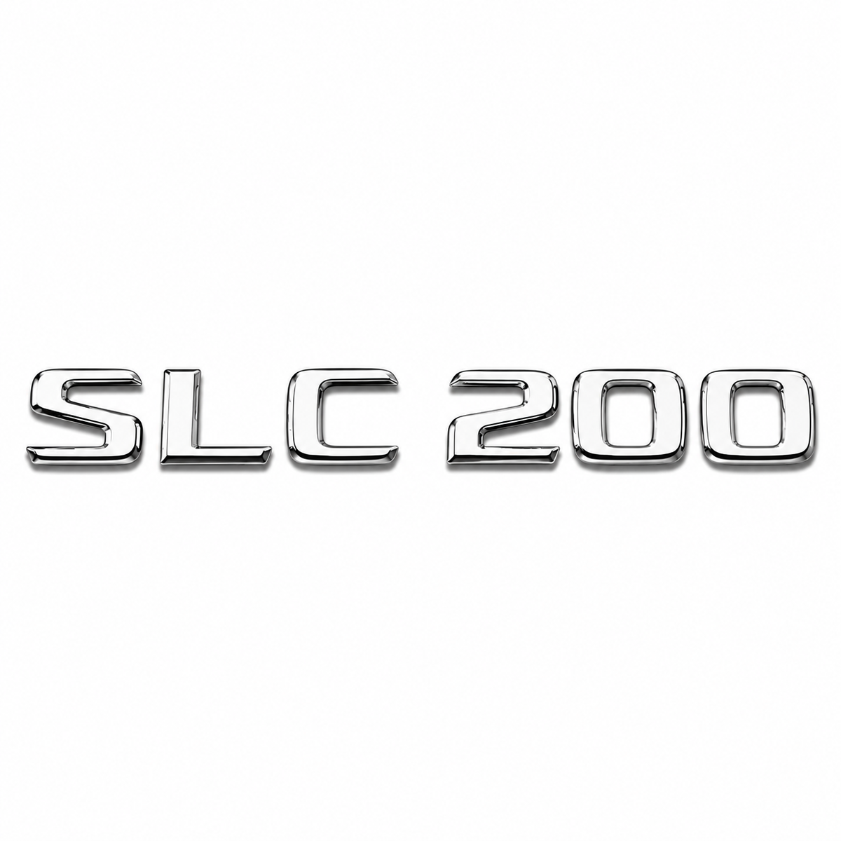 SLC 200 Krom Bagaj Yazısı Mercedes-Benz Uyumlu