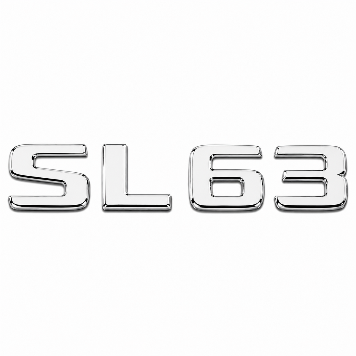 SL 63 Krom Bagaj Yazısı Mercedes-Benz Uyumlu