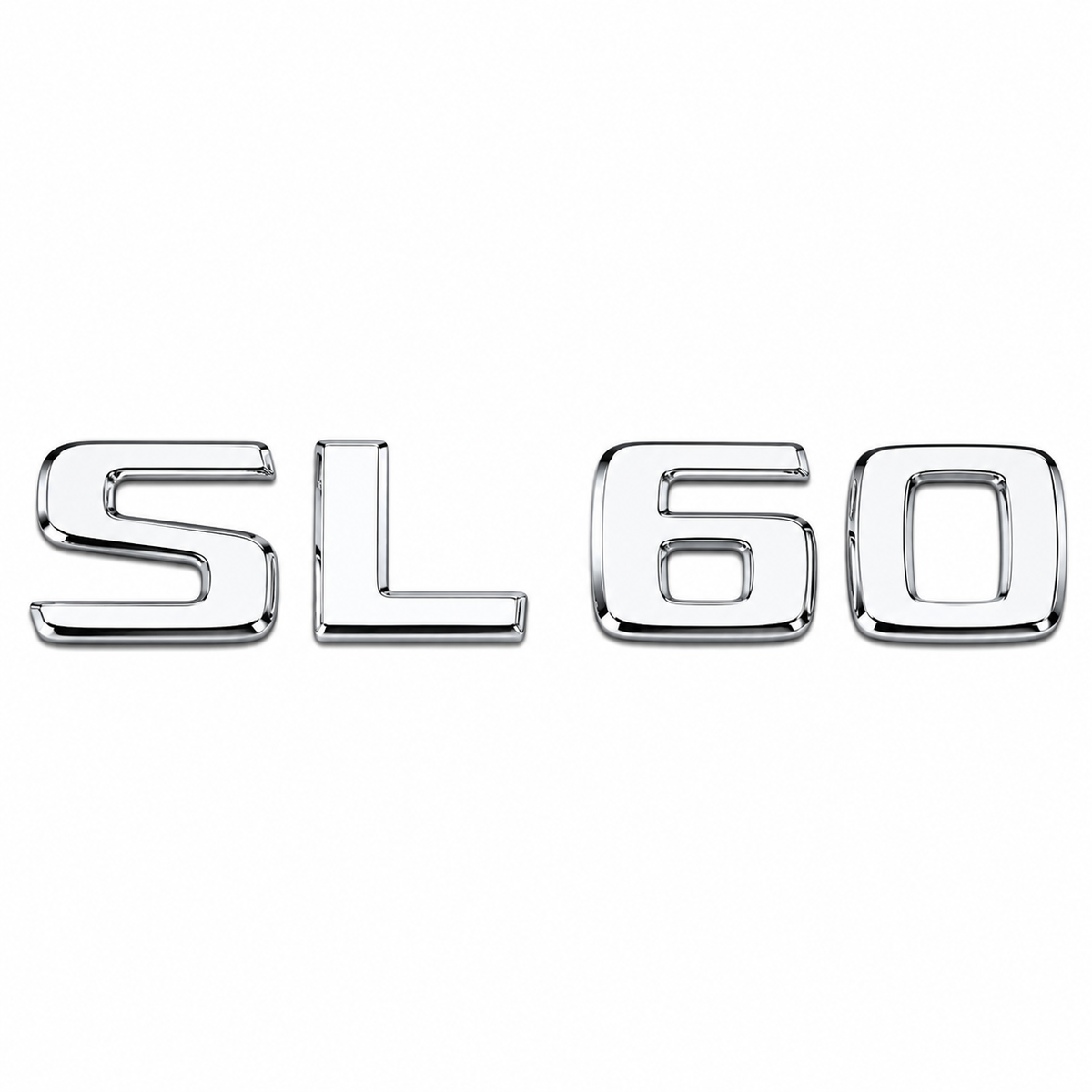 SL 60 Krom Bagaj Yazısı Mercedes-Benz Uyumlu