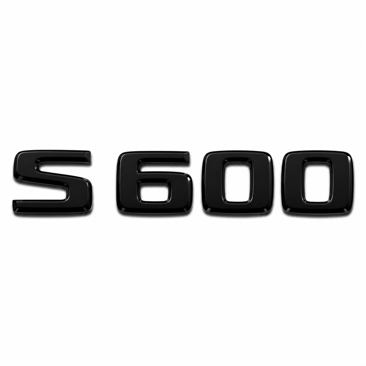 S 600 Siyah Bagaj Yazısı Mercedes-Benz Uyumlu