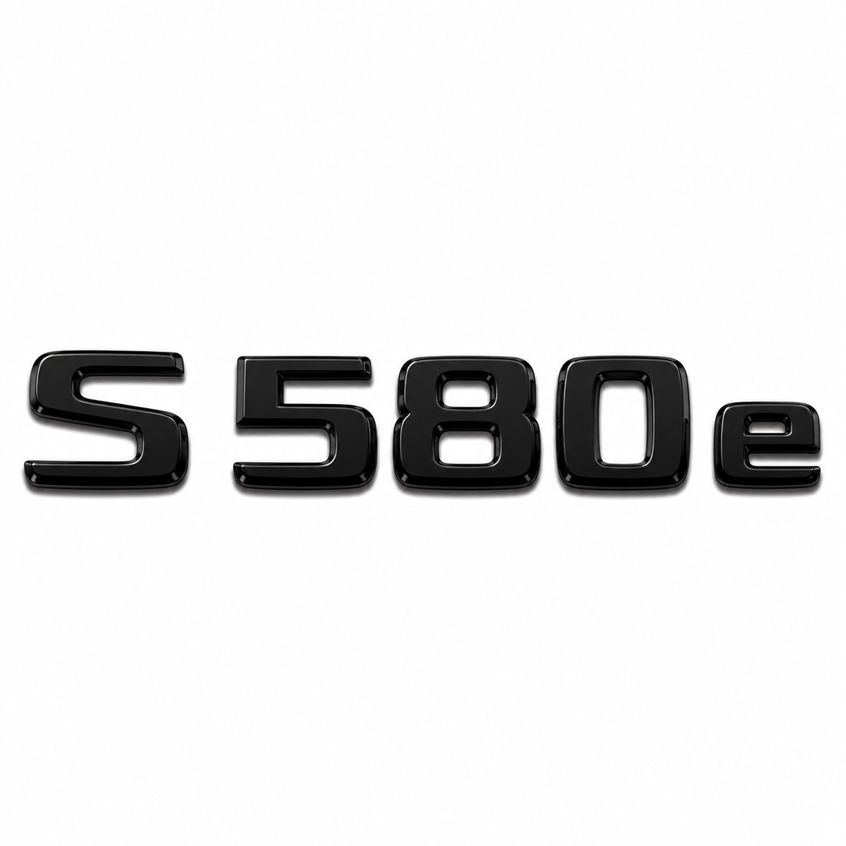 S 580 e Siyah Bagaj Yazısı Mercedes-Benz Uyumlu