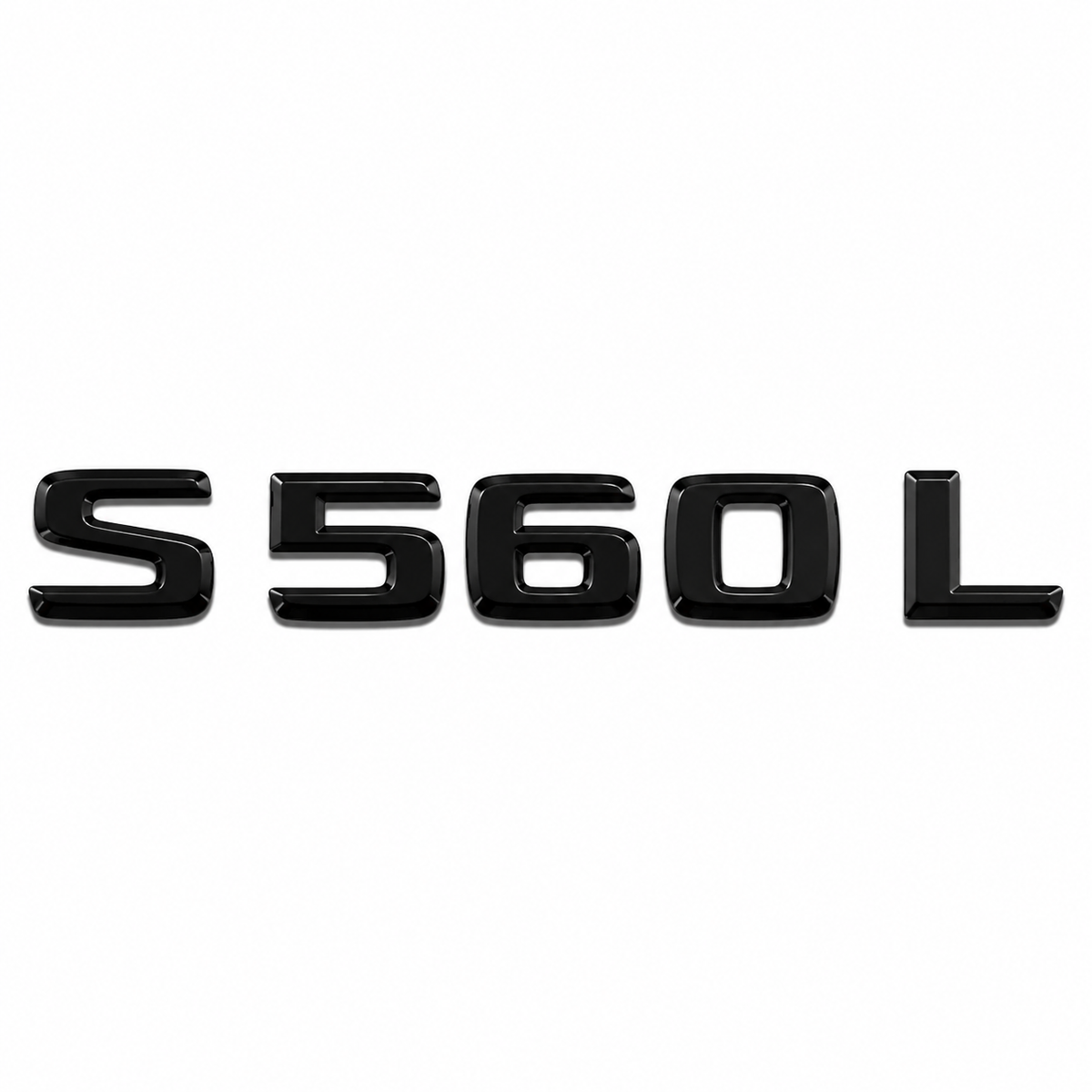 S 560L Siyah Bagaj Yazısı Mercedes-Benz Uyumlu