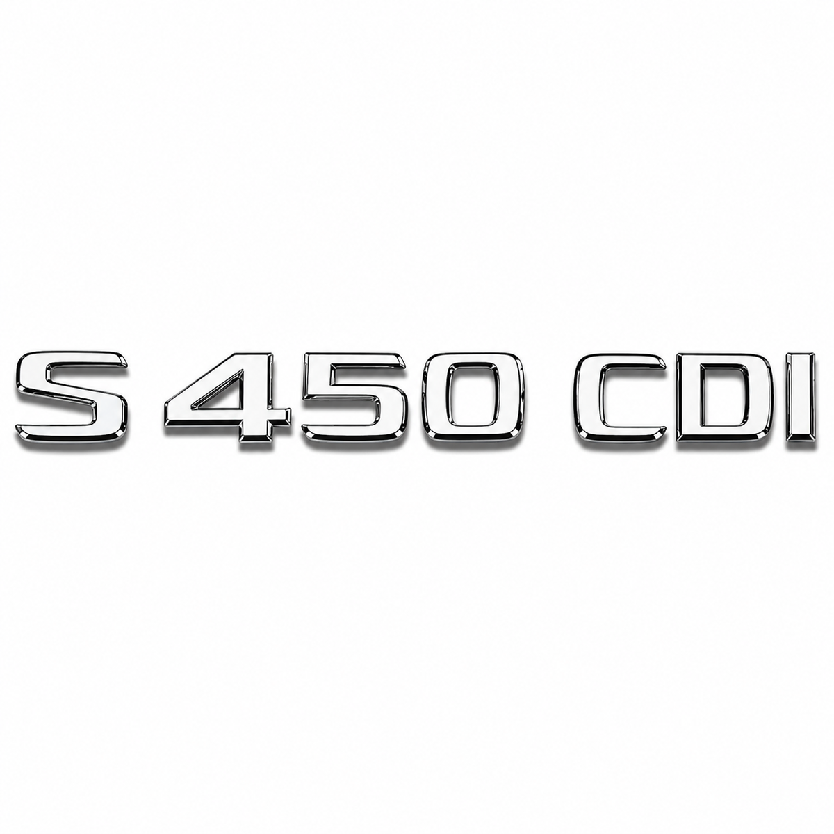 S 450 CDI Krom Bagaj Yazısı Mercedes-Benz Uyumlu