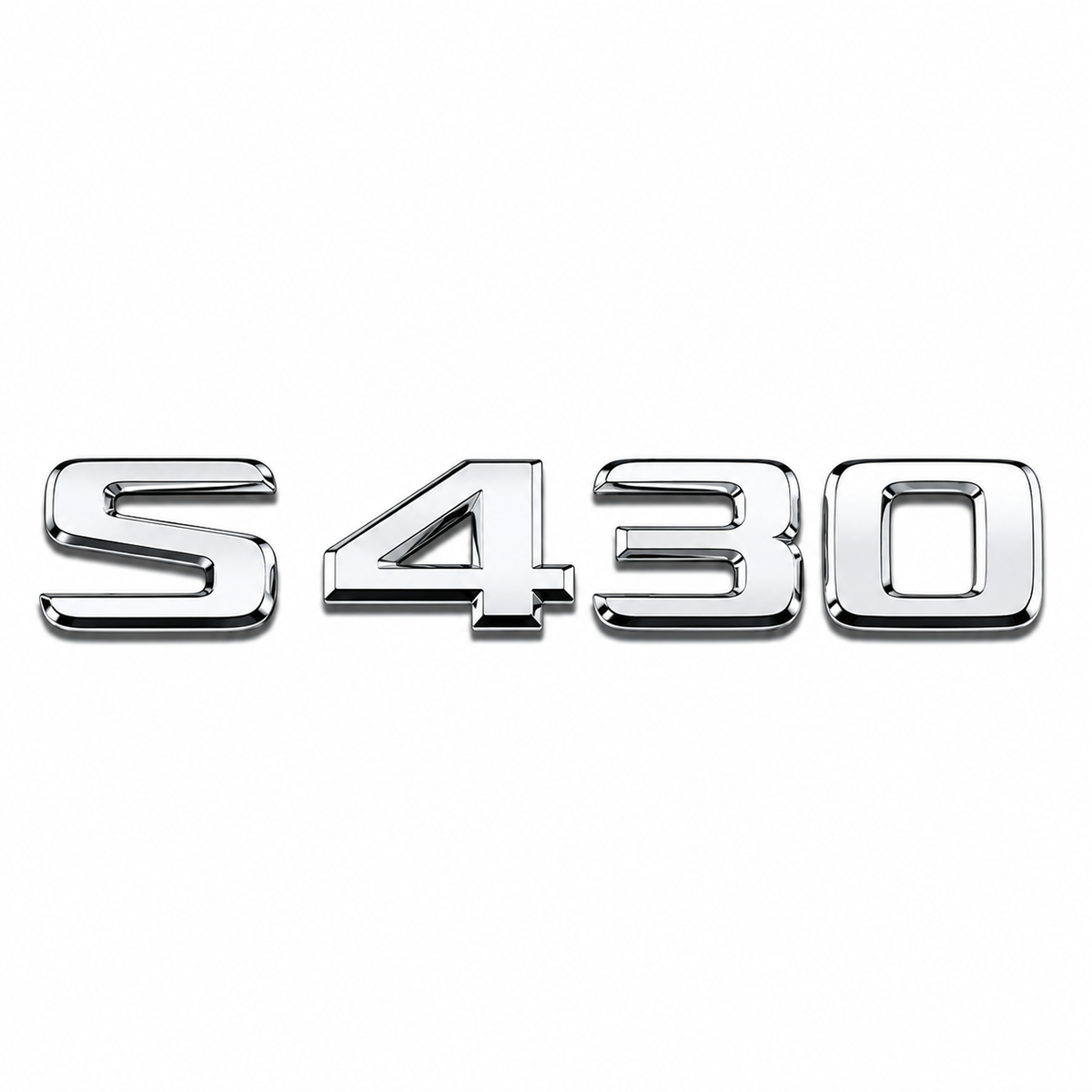 S 430 Krom Bagaj Yazısı Mercedes-Benz Uyumlu
