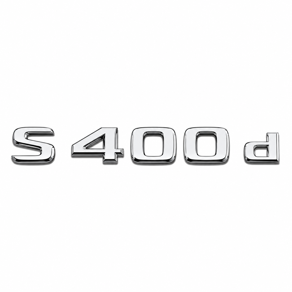 S 400 d Krom Bagaj Yazısı Mercedes-Benz Uyumlu