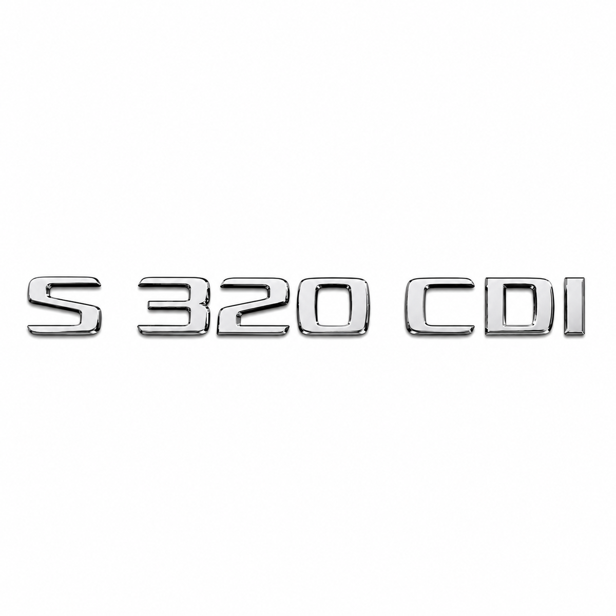 S 320 CDI Krom Bagaj Yazısı Mercedes-Benz Uyumlu