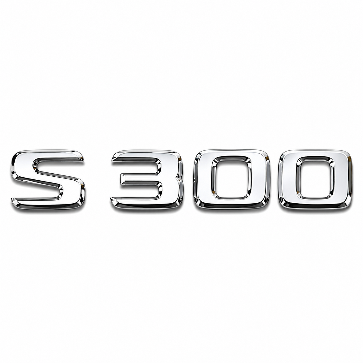 S 300 Krom Bagaj Yazısı Mercedes-Benz Uyumlu