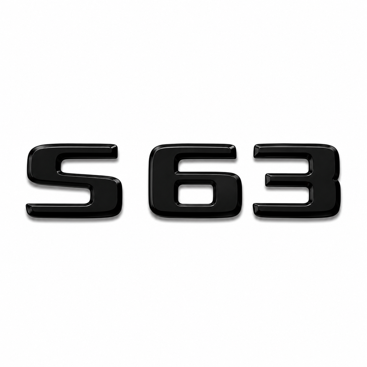 S 63 Siyah Bagaj Yazısı Mercedes-Benz Uyumlu