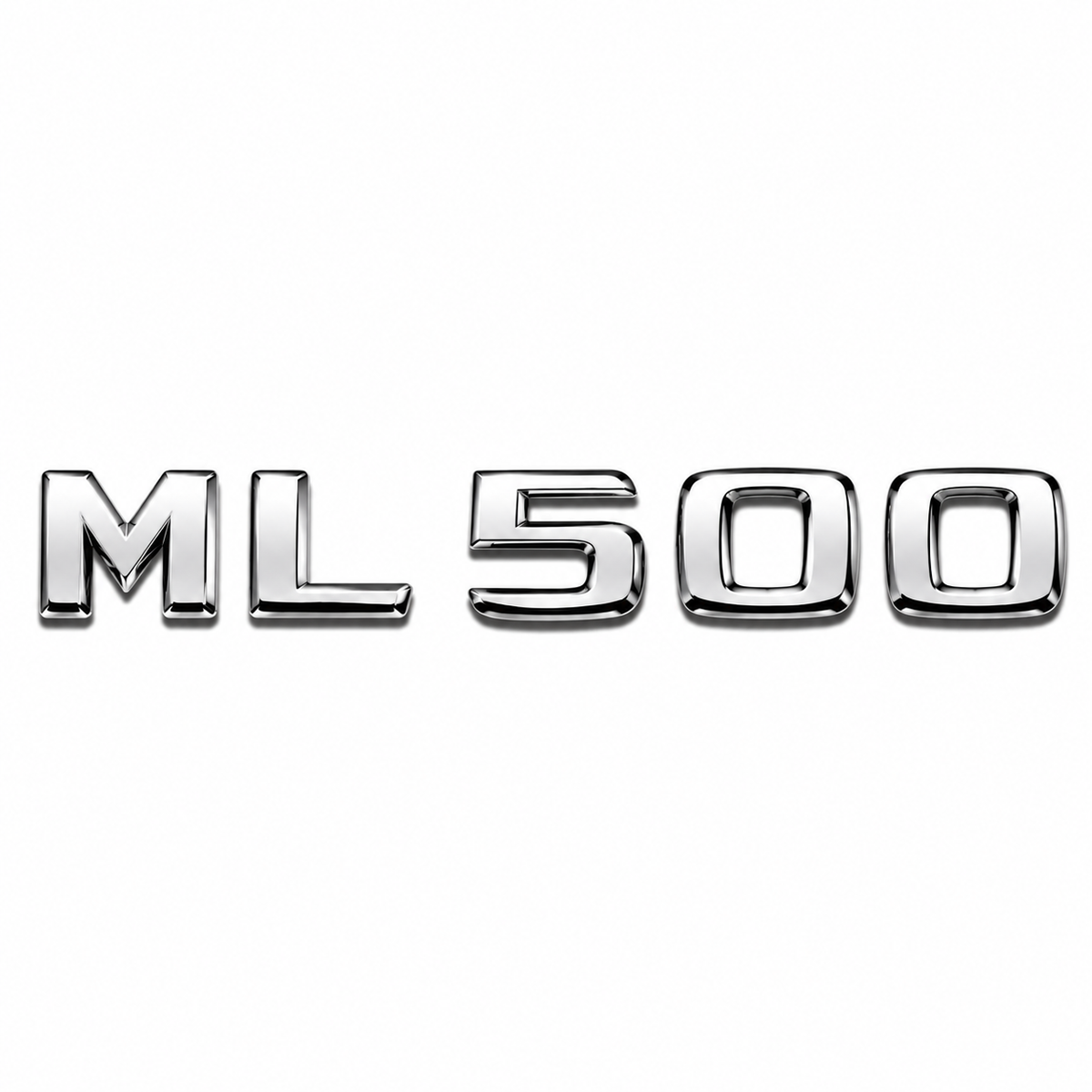 ML 500 Krom Bagaj Yazısı Mercedes-Benz Uyumlu