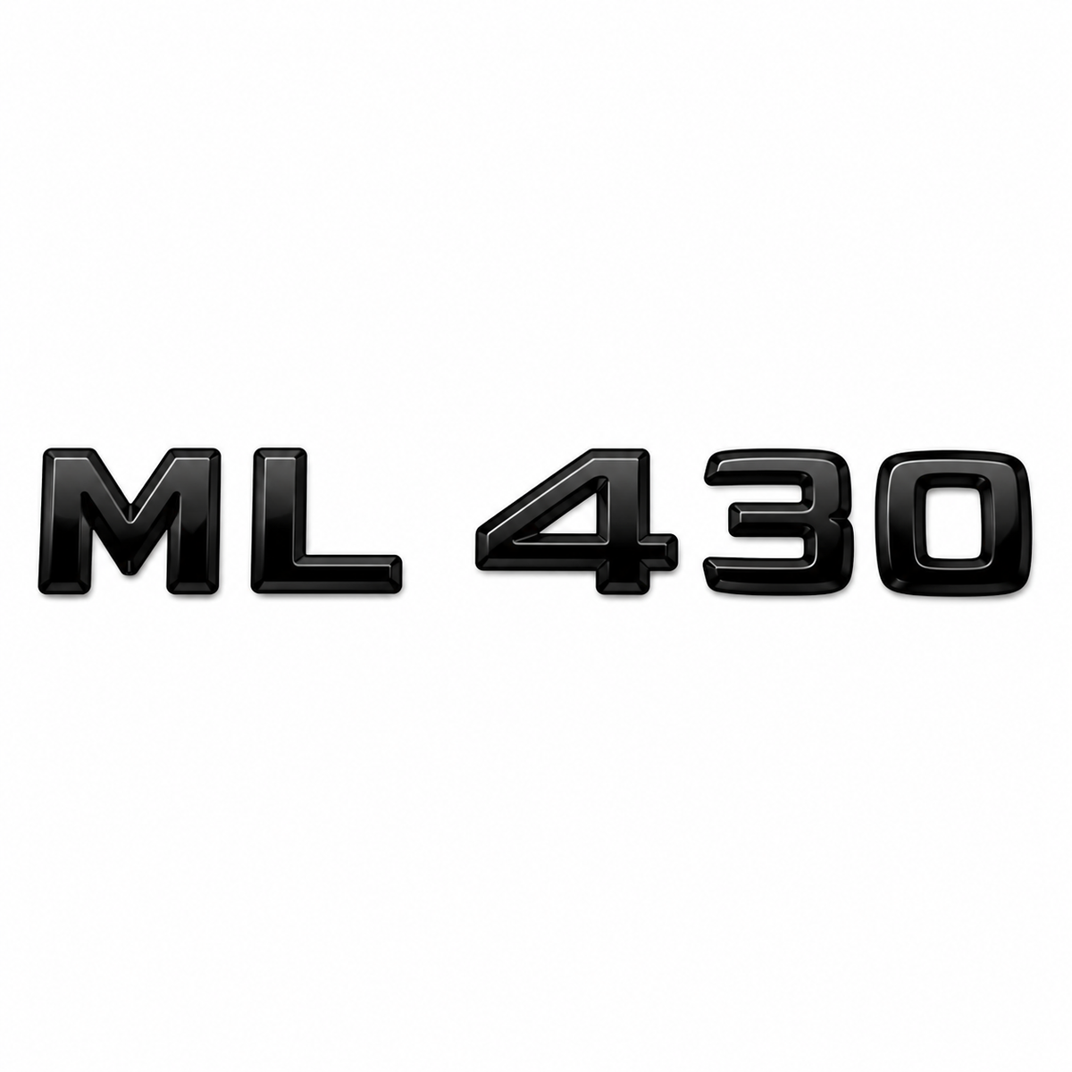 ML 430 Siyah Bagaj Yazısı Mercedes-Benz Uyumlu