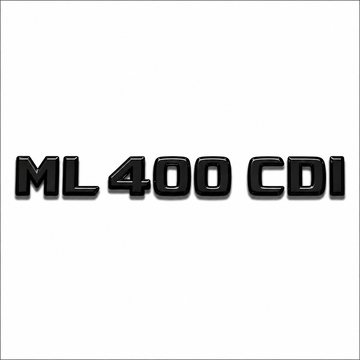 ML 400 CDI Siyah Bagaj Yazısı Mercedes-Benz Uyumlu