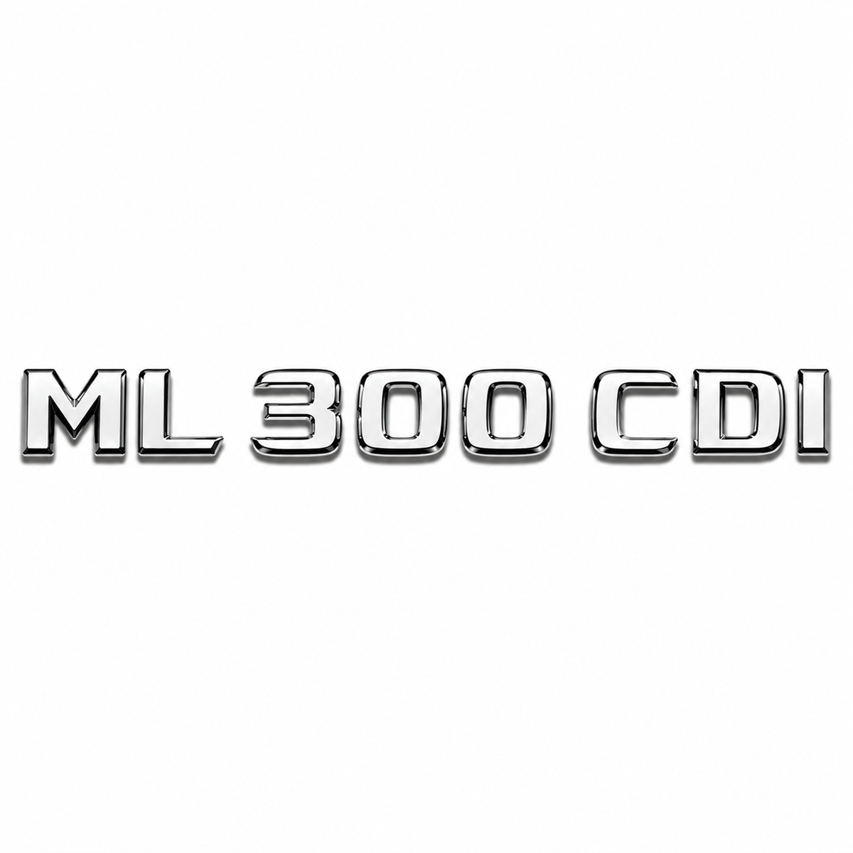 ML 300 CDI Krom Bagaj Yazısı Mercedes-Benz Uyumlu