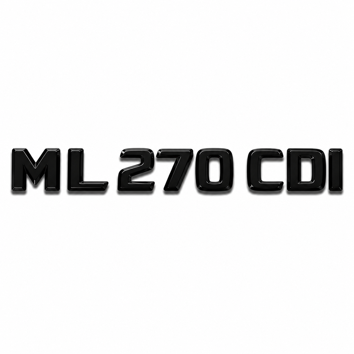 ML 270 CDI Siyah Bagaj Yazısı Mercedes-Benz Uyumlu