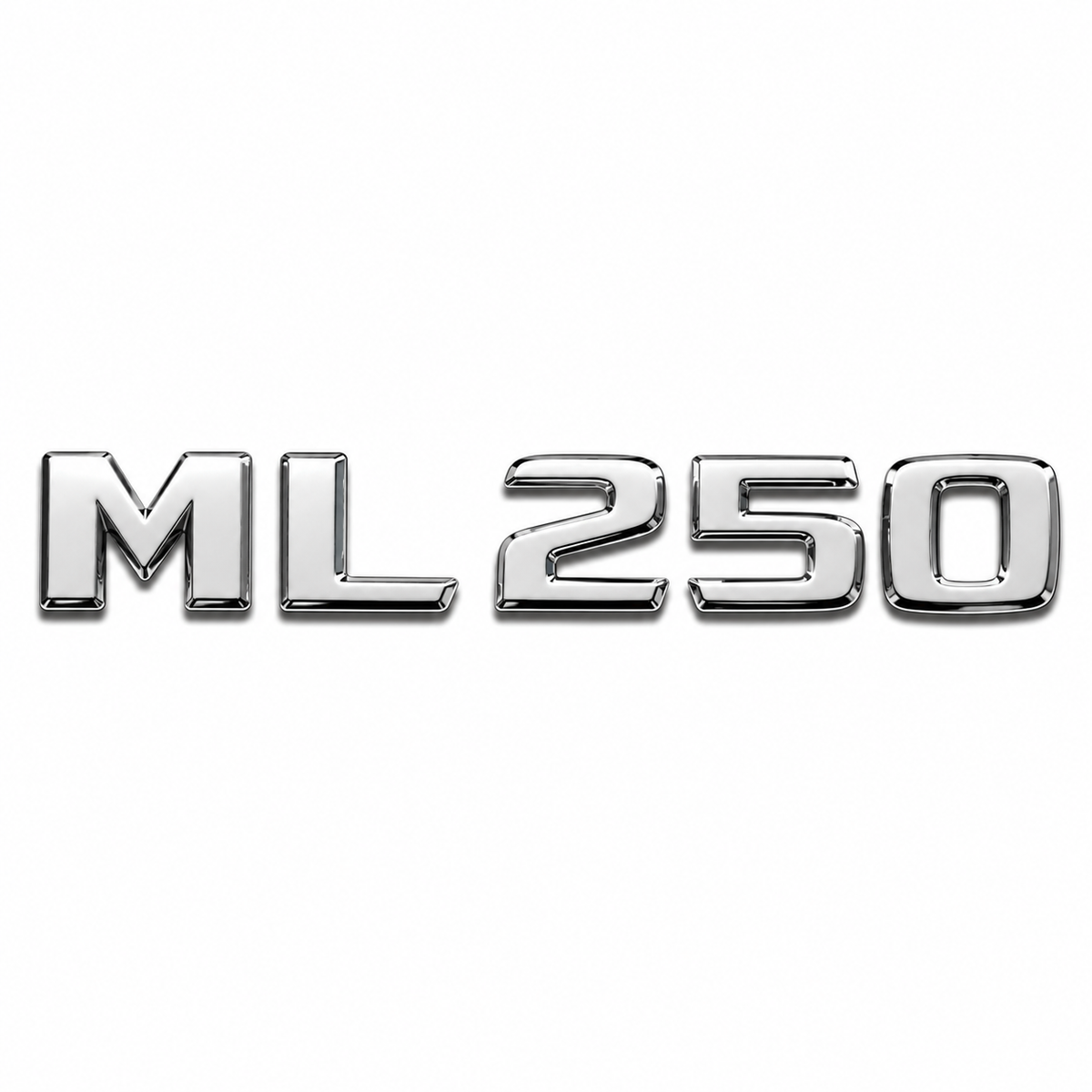 ML 250 Krom Bagaj Yazısı Mercedes-Benz Uyumlu
