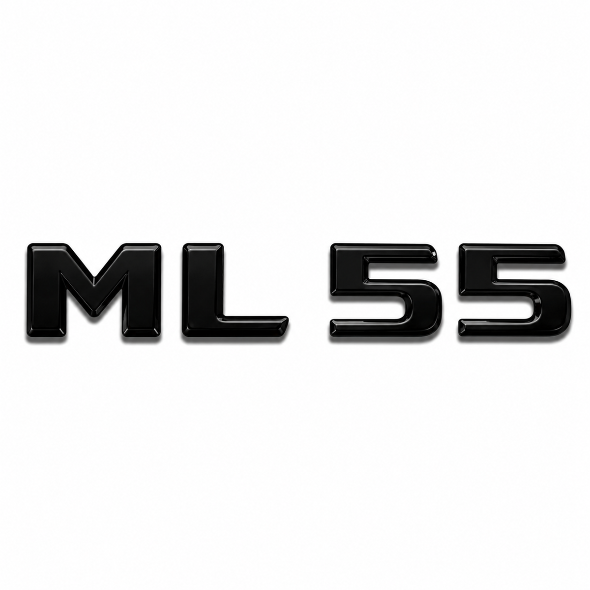 ML 55 Siyah Bagaj Yazısı Mercedes-Benz Uyumlu