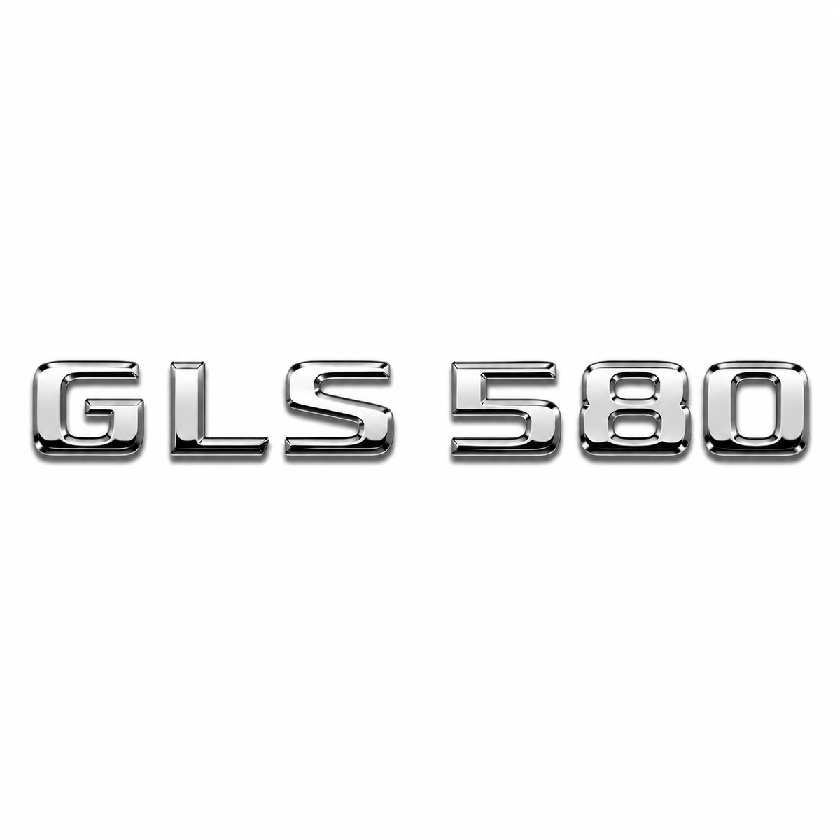 GLS 580 Krom Bagaj Yazısı Mercedes-Benz Uyumlu