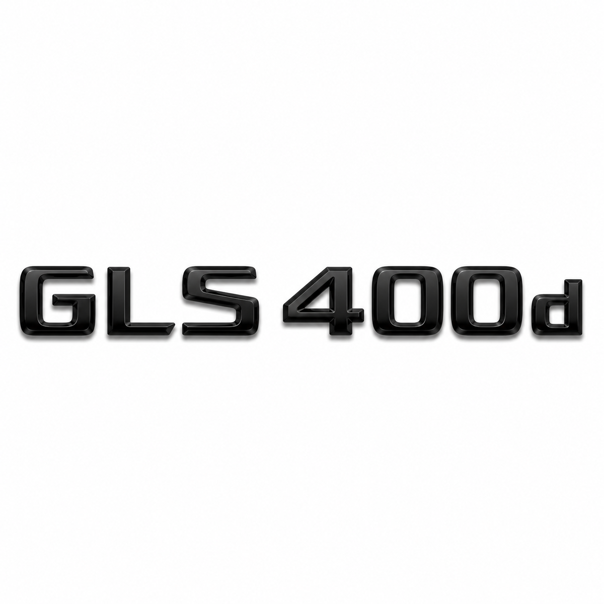 GLS 400 d Siyah Bagaj Yazısı Mercedes-Benz Uyumlu