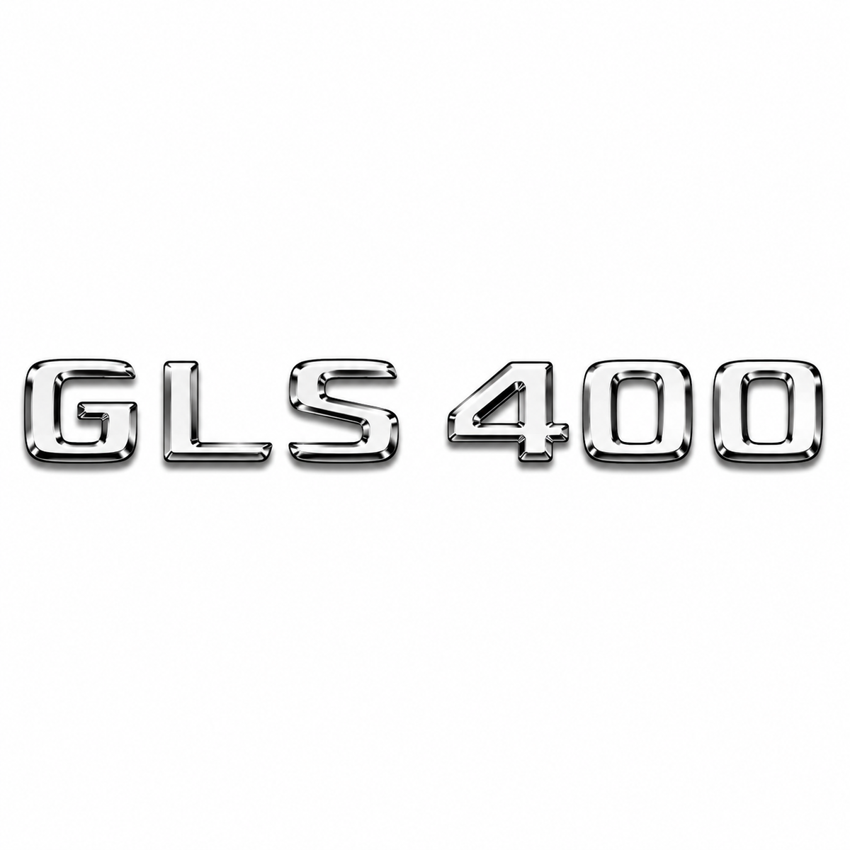 GLS 400 Krom Bagaj Yazısı Mercedes-Benz Uyumlu