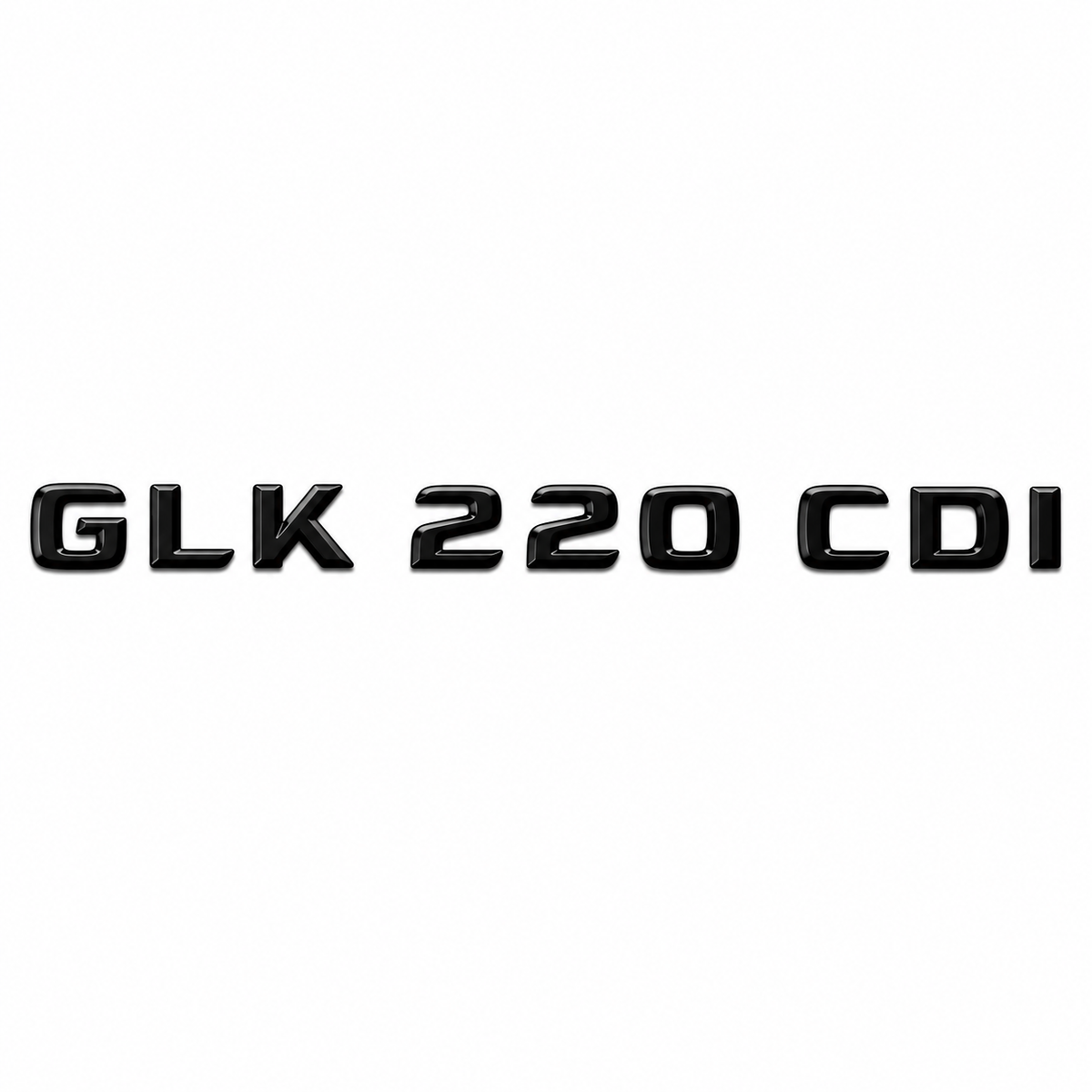 GLK 220 CDI Siyah Bagaj Yazısı Mercedes-Benz Uyumlu