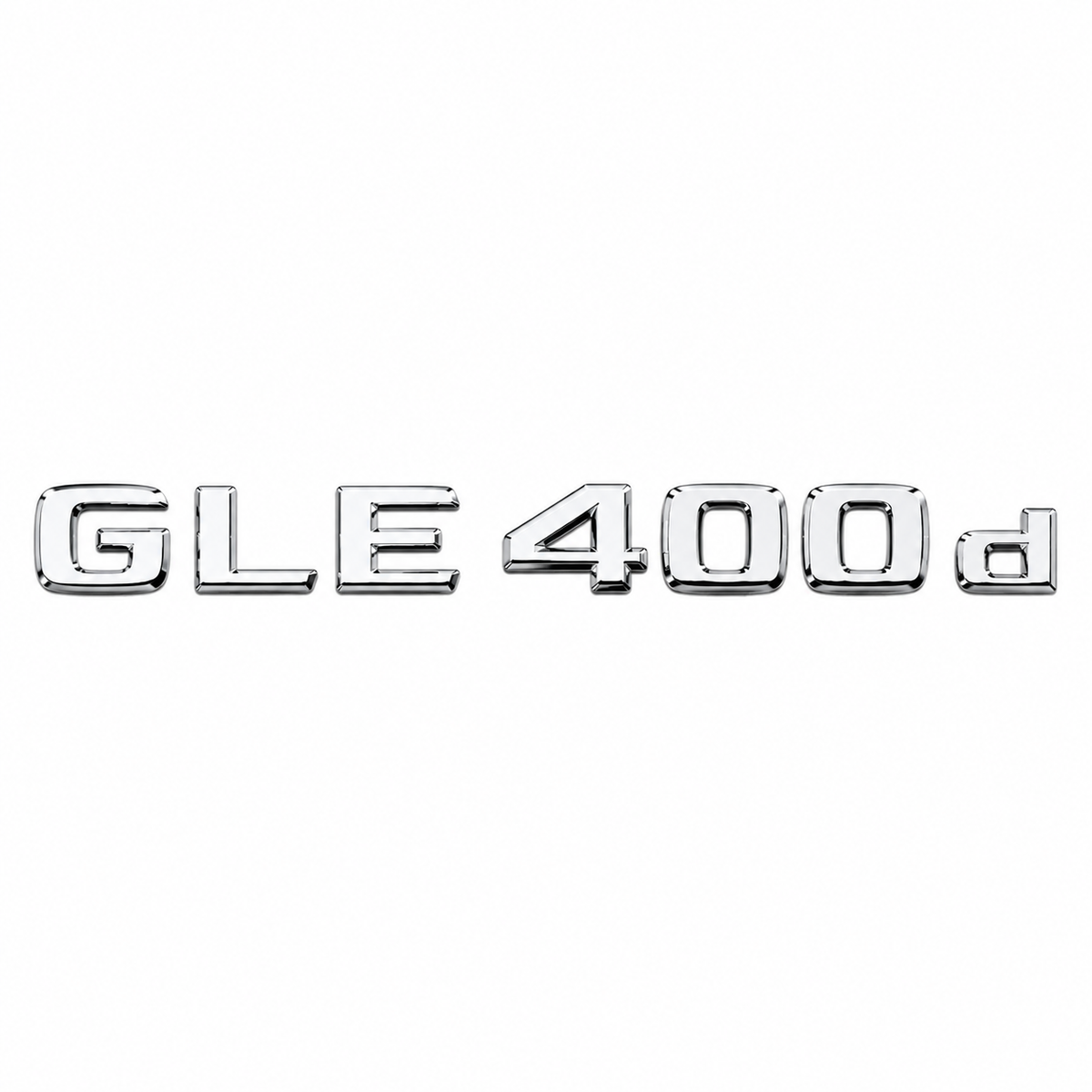 GLE 400 d Krom Bagaj Yazısı Mercedes-Benz Uyumlu