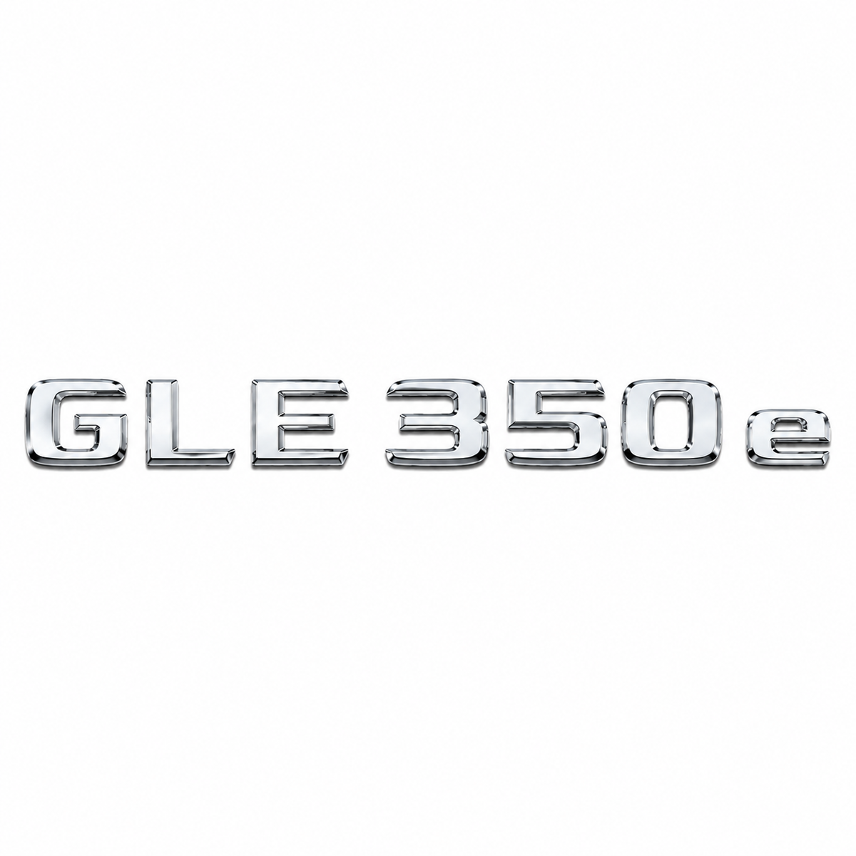 GLE 350 e Krom Bagaj Yazısı Mercedes-Benz Uyumlu