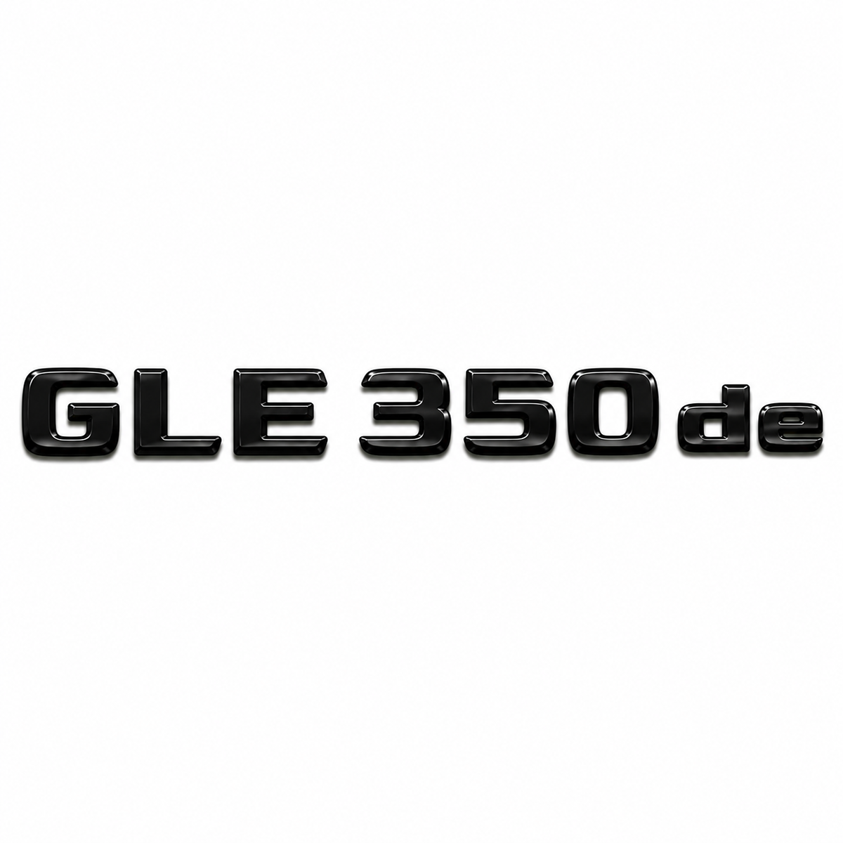 GLE 350 de Siyah Bagaj Yazısı Mercedes-Benz Uyumlu
