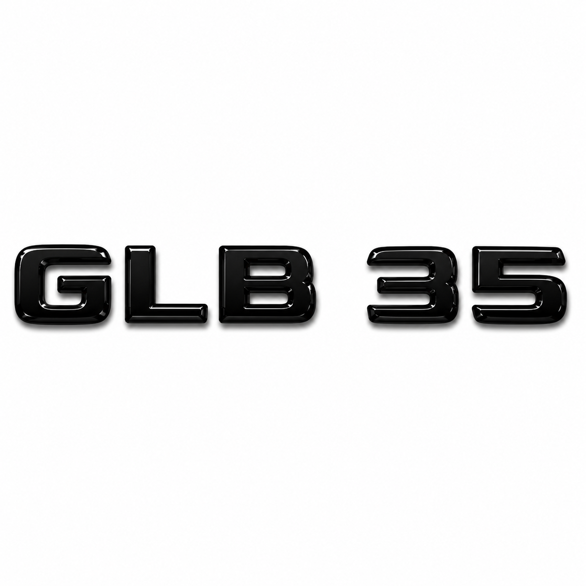 GLB 35 Siyah Bagaj Yazısı Mercedes-Benz Uyumlu