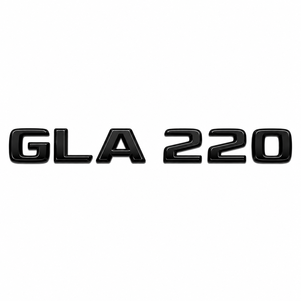 GLA 220 Siyah Bagaj Yazısı Mercedes-Benz Uyumlu