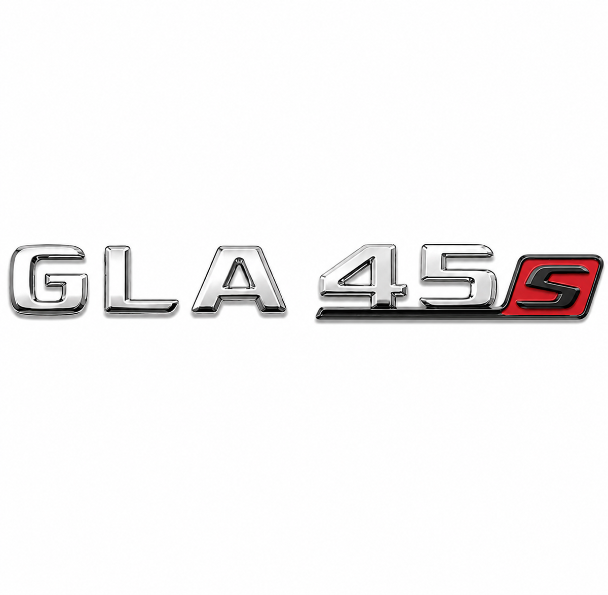 GLA 45S Krom Bagaj Yazısı Mercedes-Benz Uyumlu