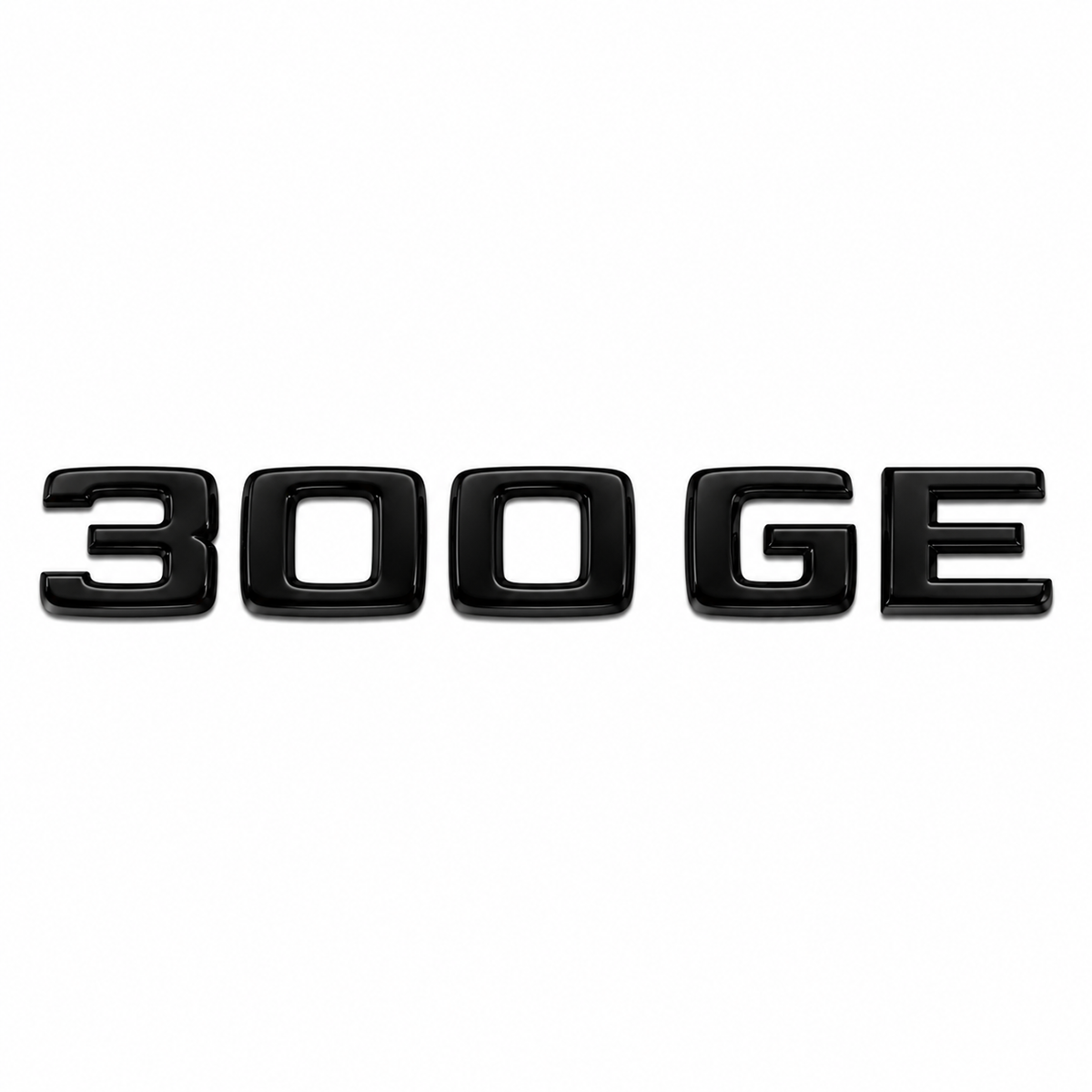 300 GE Siyah Bagaj Yazısı Mercedes-Benz Uyumlu