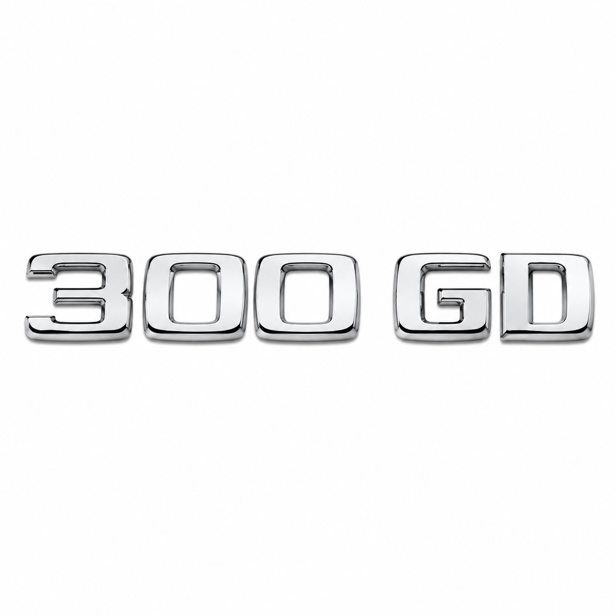 300 GD Krom Bagaj Yazısı Mercedes-Benz Uyumlu